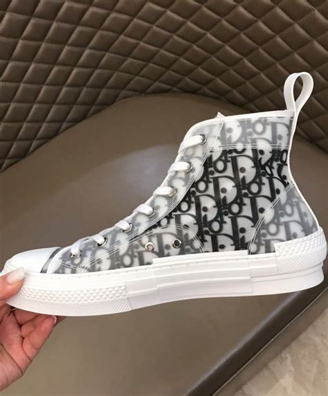 dior sneakers high top black